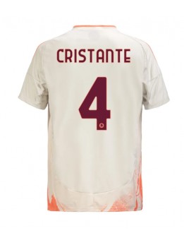 AS Roma Bryan Cristante #4 Gostujuci Dres 2024-25 Kratak Rukavima